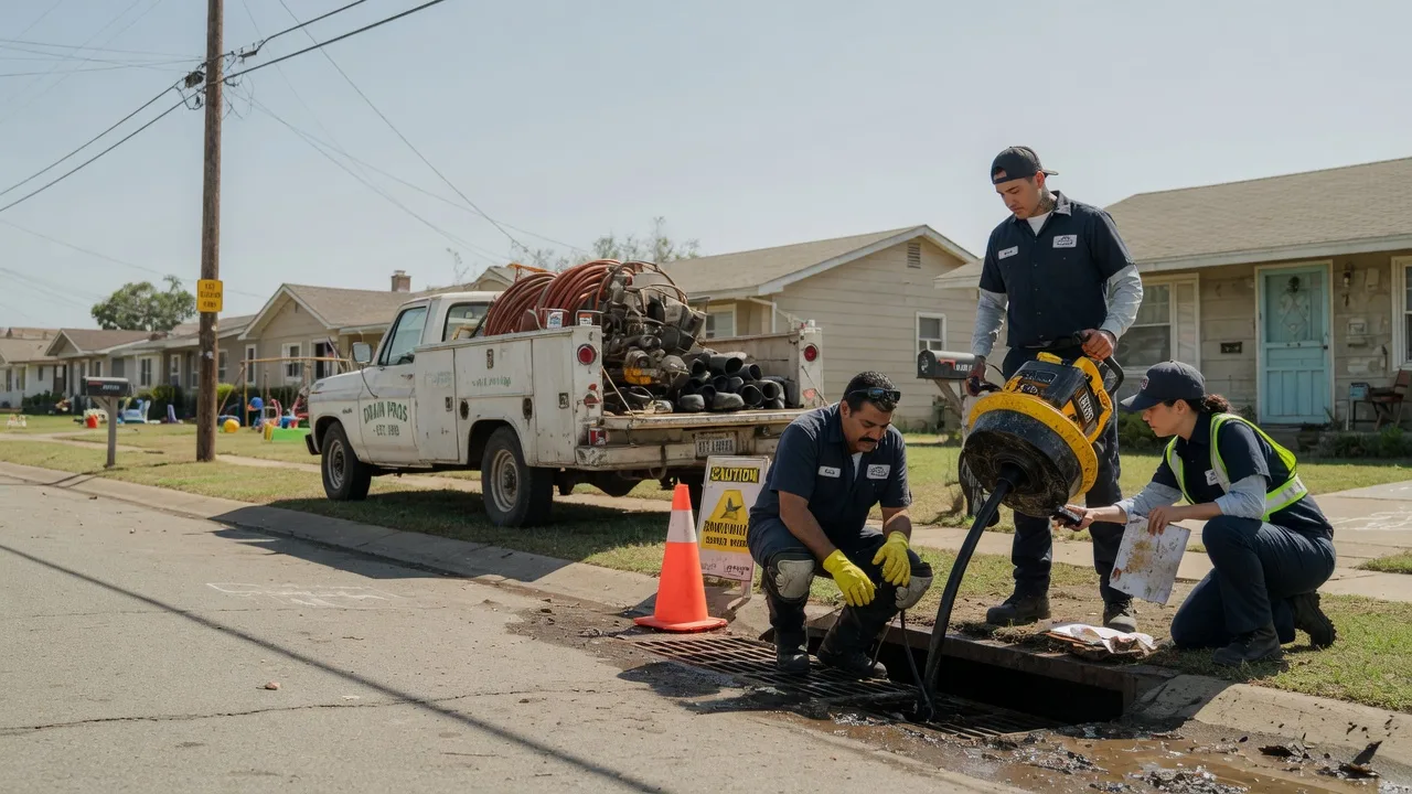 Drain Cleaning in Mangham, LA near me